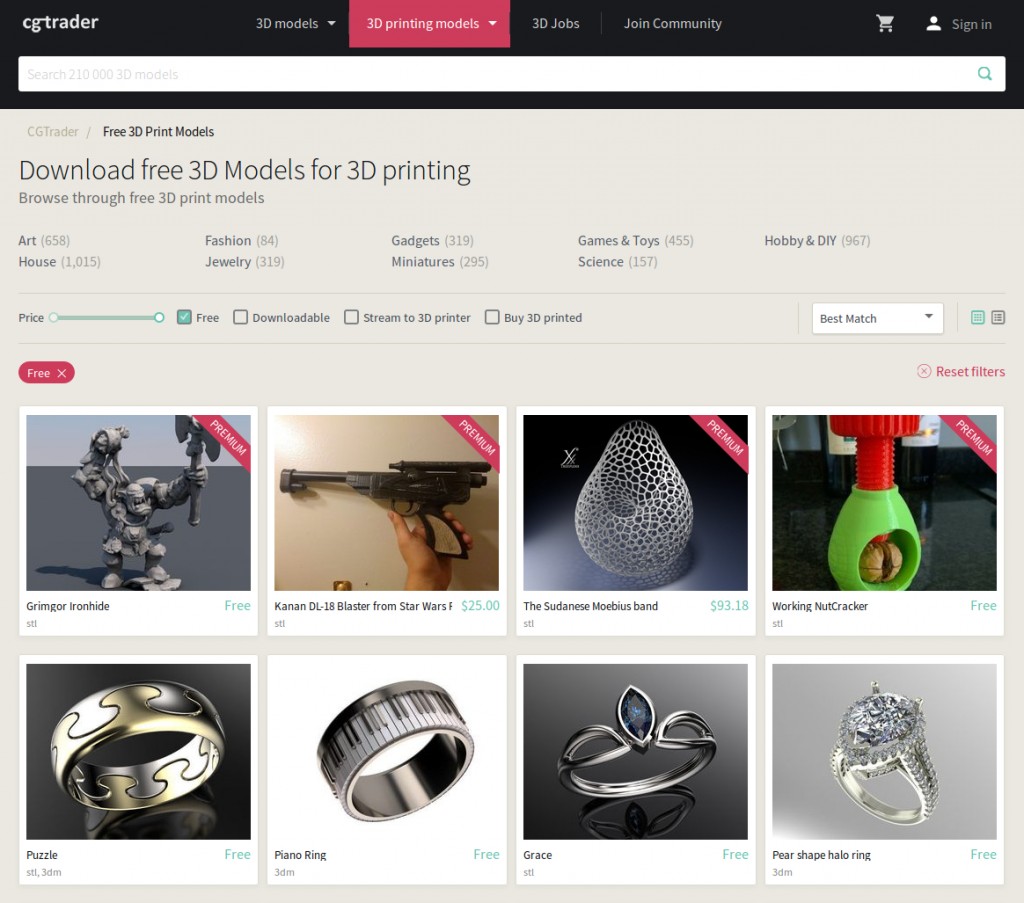 Las 18 Mejores Webs De Archivos STL Gratis Para Imprimir En 3D - Formizable